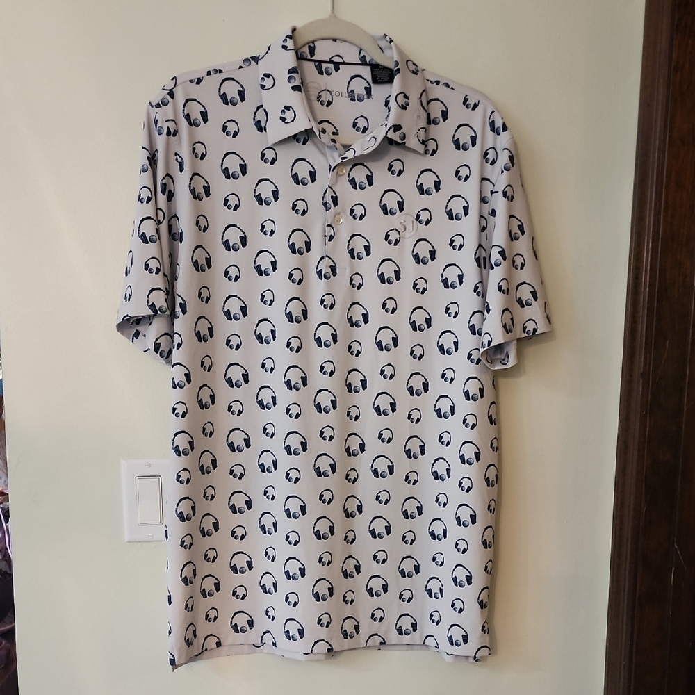 Swing Juice Gray and Black Polo Shirt with Classic Stylei